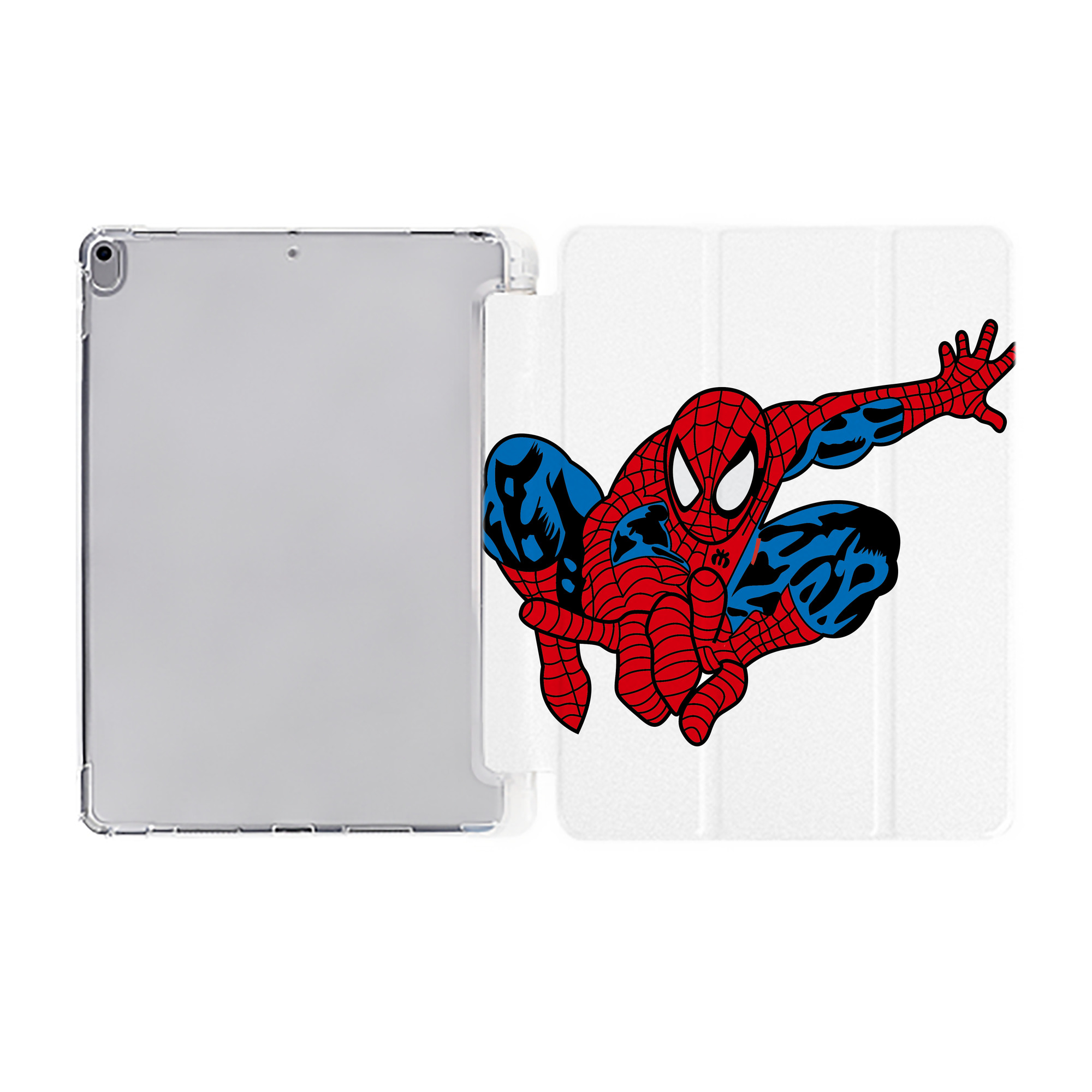（画像用） アベンジャーズ The Avengers IPad ケース ペン収納付き 三つ折りスタンド PUレザー×シリコン 対応機種9.5/10.5/10.9インチ